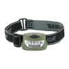 M-Tac - 4+1 LED svítilna s hlavou - 18 lumenů - olivová - MTC-HL-022-OD