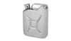 MFH - Nerezová baňka "Jerry Can" - 170 ml - stříbrná - 33293
