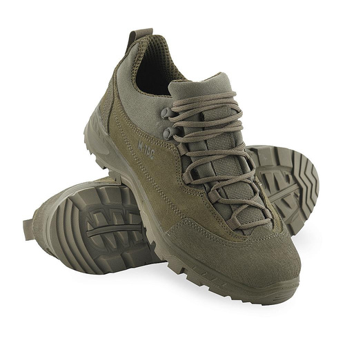 M-Tac - Patrol R Tactical Sneakers - kůže - olivová - 30203901