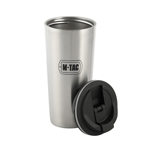 M-Tac - Termohrnek s víkem - 450 ml - ocel - UN-A01-450