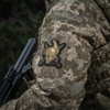 M-Tac - Nášivka na přilbu Gladiátor - výšivka - 500D Cordura - zlatá - 51374002
