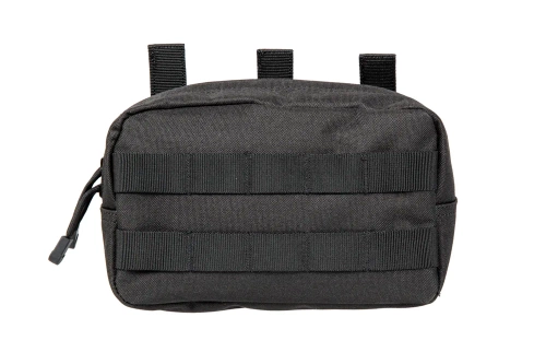 GFC Tactical - Horizontální střední náprsní kapsa - černá - GFT-19-019550