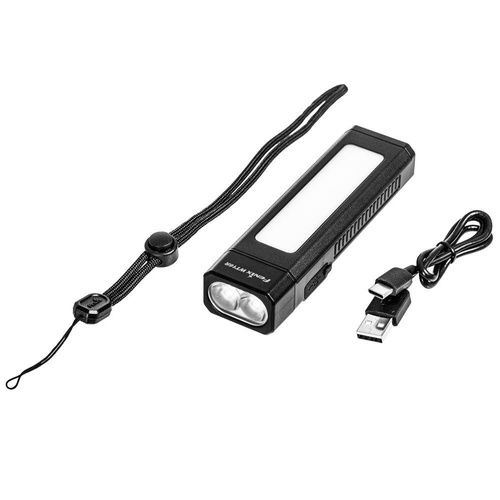 Fenix - Nabíjecí LED svítilna WT16R - Dílenská - 300 lumenů - černá - 039-479