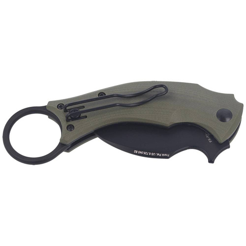 FOX - Zavírací nůž Karambit Black Bird by Bastinelli - OD - FX-591 OD.