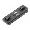 MFT - Tekko Metal M-LOK 2 3/8'' Picatinny Rail - 5 slotů - černá - TMMLR5