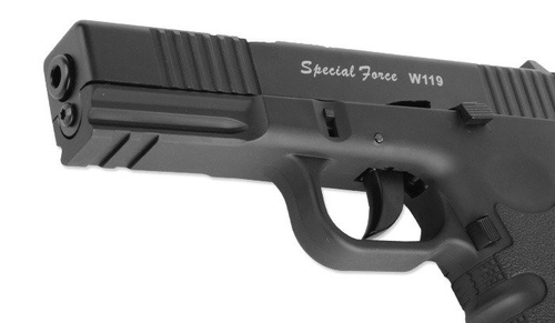 WinGun - Vzduchová pistole W119 - Blowback - 4,5 mm BB - WCB4-119ZB