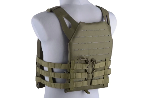 GFC Tactical - Taktická vesta Jump Laser-Cut - olivová - GFT-18-018410