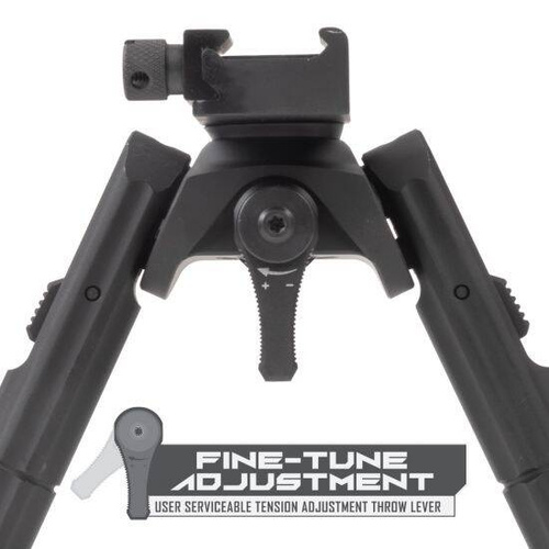 Leapers - UTG Recon 360 TL Foldable Bipod 5,5-7" - Picatinny - Black - TL-BP02-A