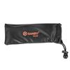 Ganzo - Zavírací nůž G7412 EDC s píšťalkou - G-Lock - černý - G7412-BK-WS