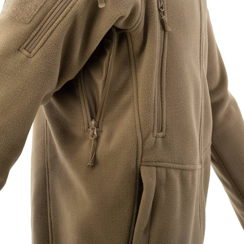Helikon - Patriot Mk 2 Fleece Jacket - Hybrid Fleece - Shadow Grey / Czarna - BL-PJ2-FH-3501A