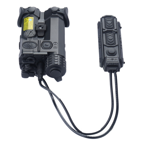 Holosun - Laserový indikátor cíle Iris-4 se svítilnou - hliník - zelený - IR - Černá - IRIS-GR4