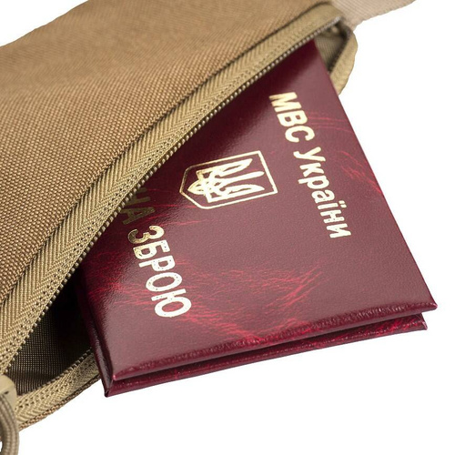 M-Tac - Taška přes rameno s pouzdrem a suchým zipem - Coyote - 10061005