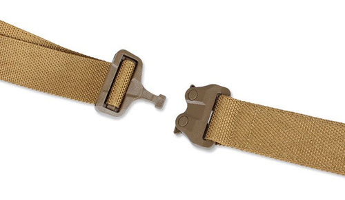 Bajonet - STEALTH taktický opasek - ITW Nexus COBRA GT přezka - 45 mm - Dark Coyote