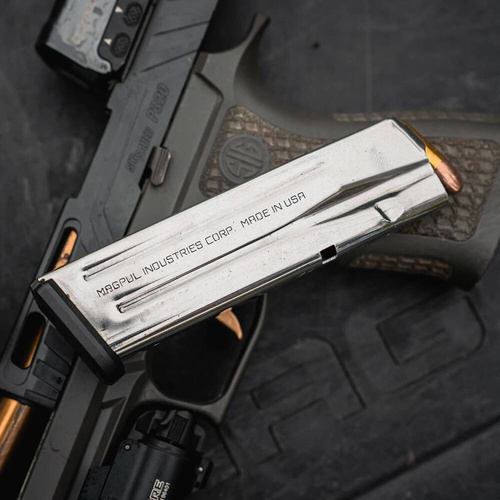 Magpul - Zásobník AMAG 17 SG9 pro SIG Sauer P320/M17/M18 - nerezová ocel - MAG1331