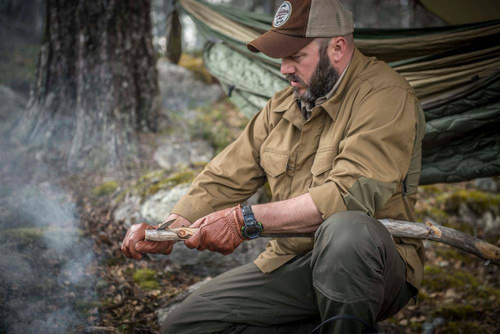 Helikon - Košile Woodsman - černá - KO-WDN-DC-01