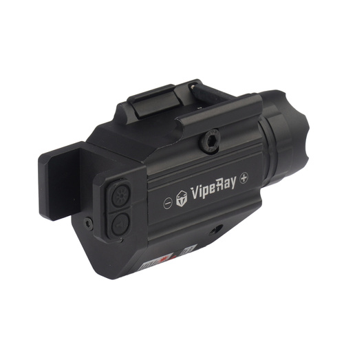 VipeRay - Taktická svítilna s laserem pro pistole Doublecross Compact - Combo - Černá - SCRL-05