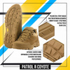M-Tac - Patrol R Tactical Sneakers - kůže - Coyote - 30203905 