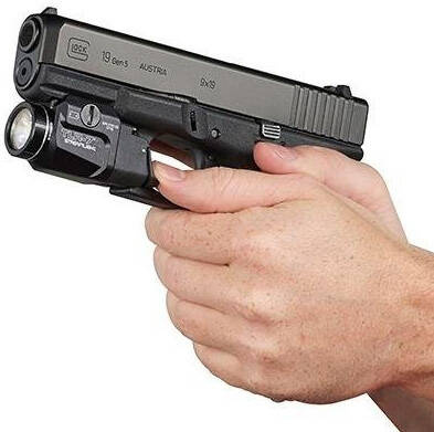 Streamlight - Taktická zbraňová svítilna TLR-7 X USB - hliníková - černá - L-69455