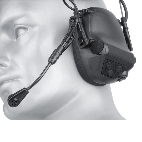 Earmor - Aktivní chrániče sluchu M33SET - černé - M33SET-BK