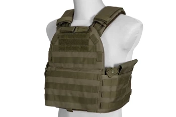 GFC Tactical - Rychloupínací nosič plátů na taktickou vestu - olivový - GFT-18-030898