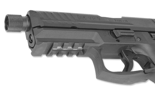 Umarex - Replika taktické pistole Heckler &amp; Koch VP9 - GBB - černá - 2.6366