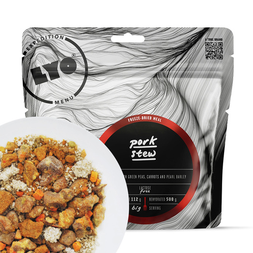 LyoFood - Vepřový guláš s perlovým ječmenem - 500 g