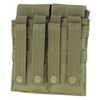 Condor - Dvojité pouzdro na zásobníky M4, M16 - Olive Drab - MA4-001