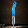 Ka-Bar 4062BL - Zavírací lovecký nůž Dozier - modrý