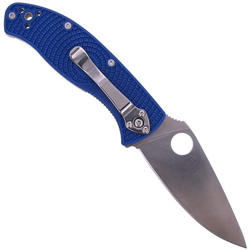 Spyderco - Zavírací nůž Tenacious FRN Blue - Zavírací nůž - CPM S35VN - hladký - modrý - C122PBL