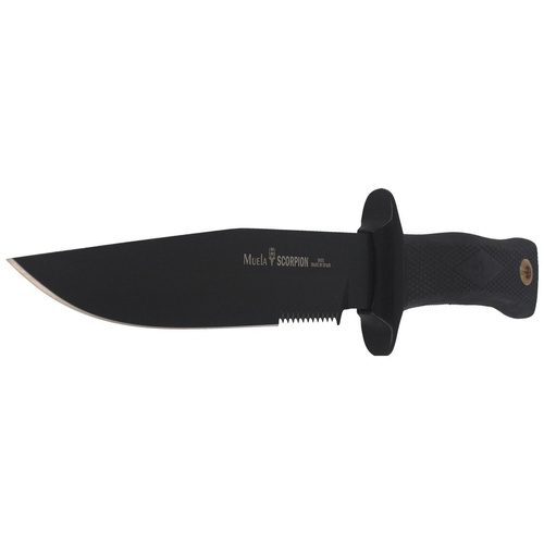 Muela - Taktický nůž s gumovou rukojetí 180 mm - SCORPION-18N