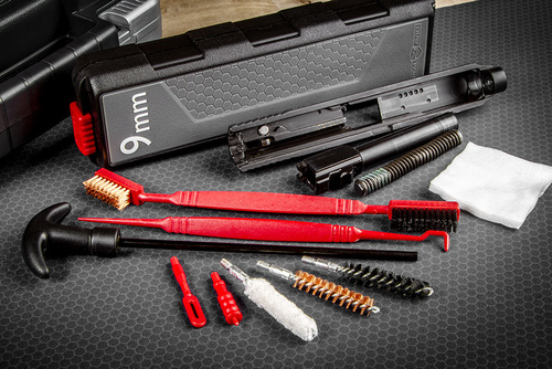 Real Avid - Sada na čištění zbraní Prime-9 - AVGCK9MM s produkty RifleCX