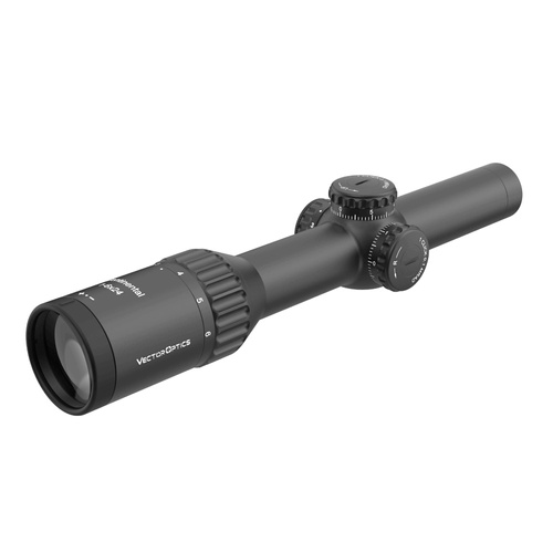 Vector Optics - Taktický puškohled Continental x6 - 1-6x24i - černý - SCOC-44