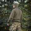M-Tac - Bavlněná taktická mikina s kapucí Raglan Hard - Dark Olive - 51388048