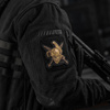 M-Tac - Nášivka na přilbu Gladiátor - výšivka - 500D Cordura - zlatá - 51374002