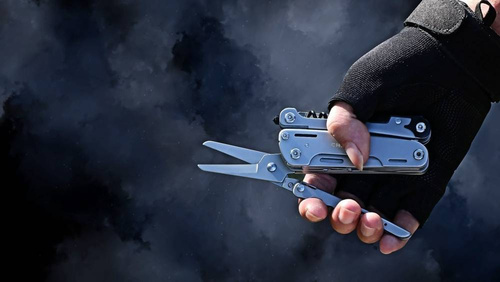 Roxon - Multitool S801S se sadou bitů - perleťově šedá - CM1334