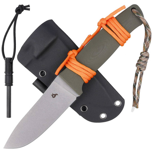 Black Fox - Nůž Vesuvius D2 - G10 - OD Green - BF-710 D2 OD