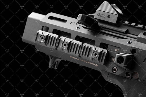 Strike Industries - Kryt LINK pro lišty M-LOK / KeyMod - 5 ks - černý - SI-LINK-COVER-BK