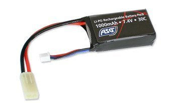 ASG - AEG baterie - LiPo - 7,4V - 1000 mAh - 30C - [1] - 17462