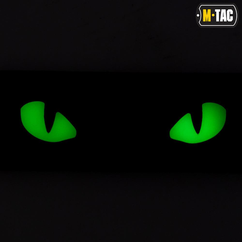 M-Tac - 3D PVC náplast s kočičíma očima - olivová - 51114001