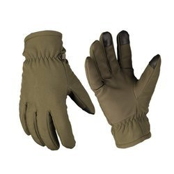Mil-Tec - Zimní rukavice Softshell Thinsulate™ - zelené - 12521301