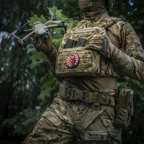 M-Tac - Nášivka Way of the Samurai - 3D PVC - bílá/červená - 51338302