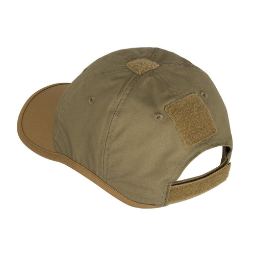 Helikon - Baseballová čepice s logem - PolyCotton Ripstop - Coyote / Olive Green - CZ-LGC-PR-1102A