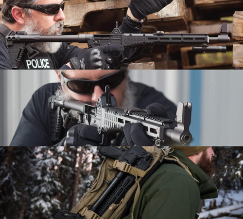 Kel-Tec - SUB2000 G17 PCC Carbine - 10 rds. Zásobník - 9x19 mm Para - černý