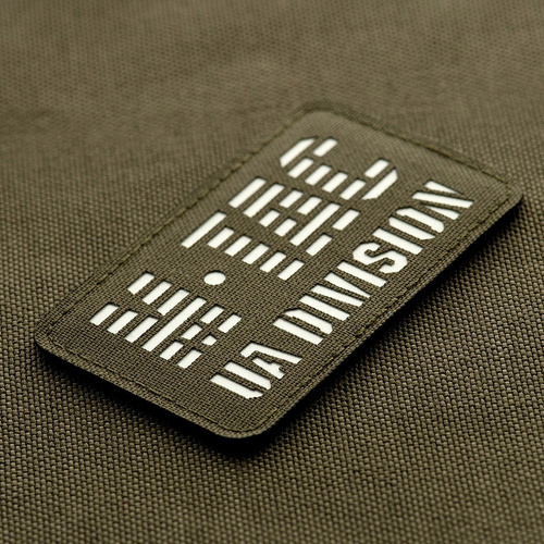 M-Tac - Nášivka UA Division - Cordura 500D - Fluorescenční - Ranger Green/GID - 51144239