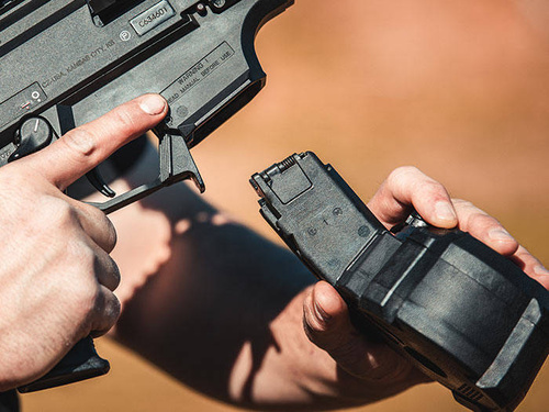 Magpul - Bubnový zásobník PMAG® D-50® EV9™ pro CZ Scorpion® EVO 3 - černý - MAG1035-BLK