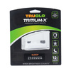 TruGlo - Noční mířidla Tritium-X - Glock 17/19 - nízká - bílý obrys - TG231G1XW