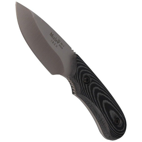 Muela - Nůž Skinner Full Tang Black Micarta 75 mm - IBEX-8M