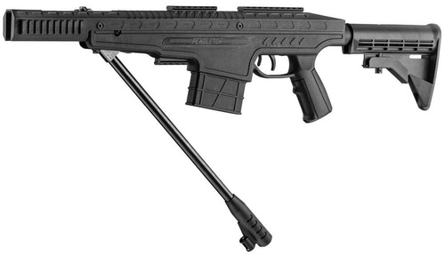 Black Ops - Vzduchovka Pendleton s optikou 4x32 - 4,5mm diabolo - černá - PCKCA0122