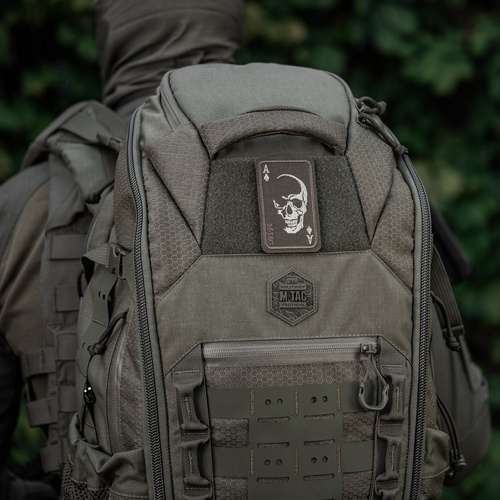 M-Tac - Morální nášivka Face of War - Cordura - Ranger Green - 51389023