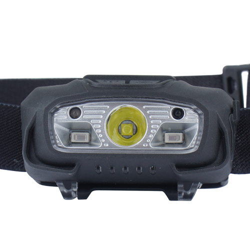 Mil-Tec - GC220 Dobíjecí čelovka - 220 lm - černá - 15172300